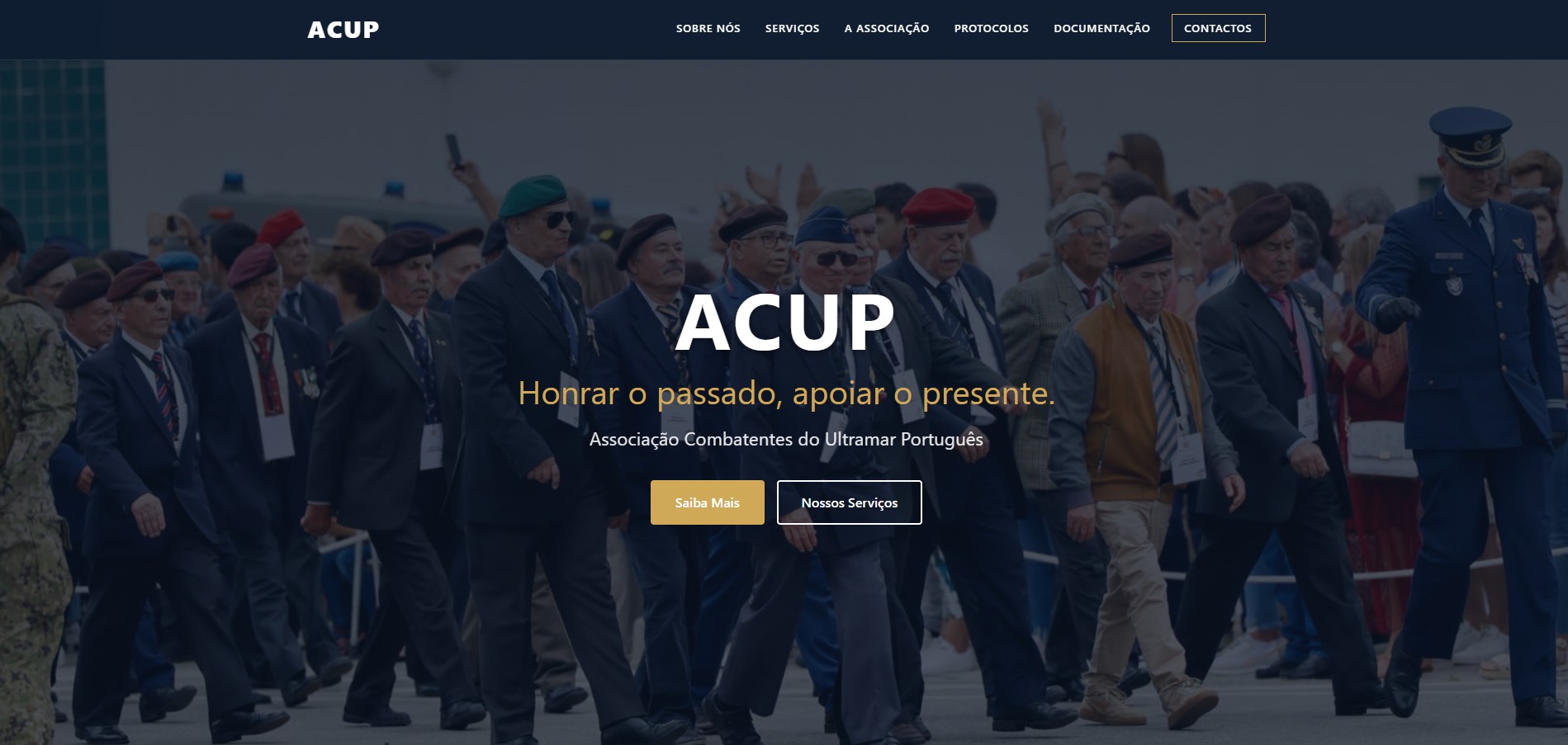 ACUP - Honrar o passado, apoiar o presente.